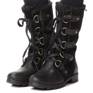 Sorel Emelie Lace-up Boots